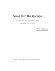 Come into the Garden