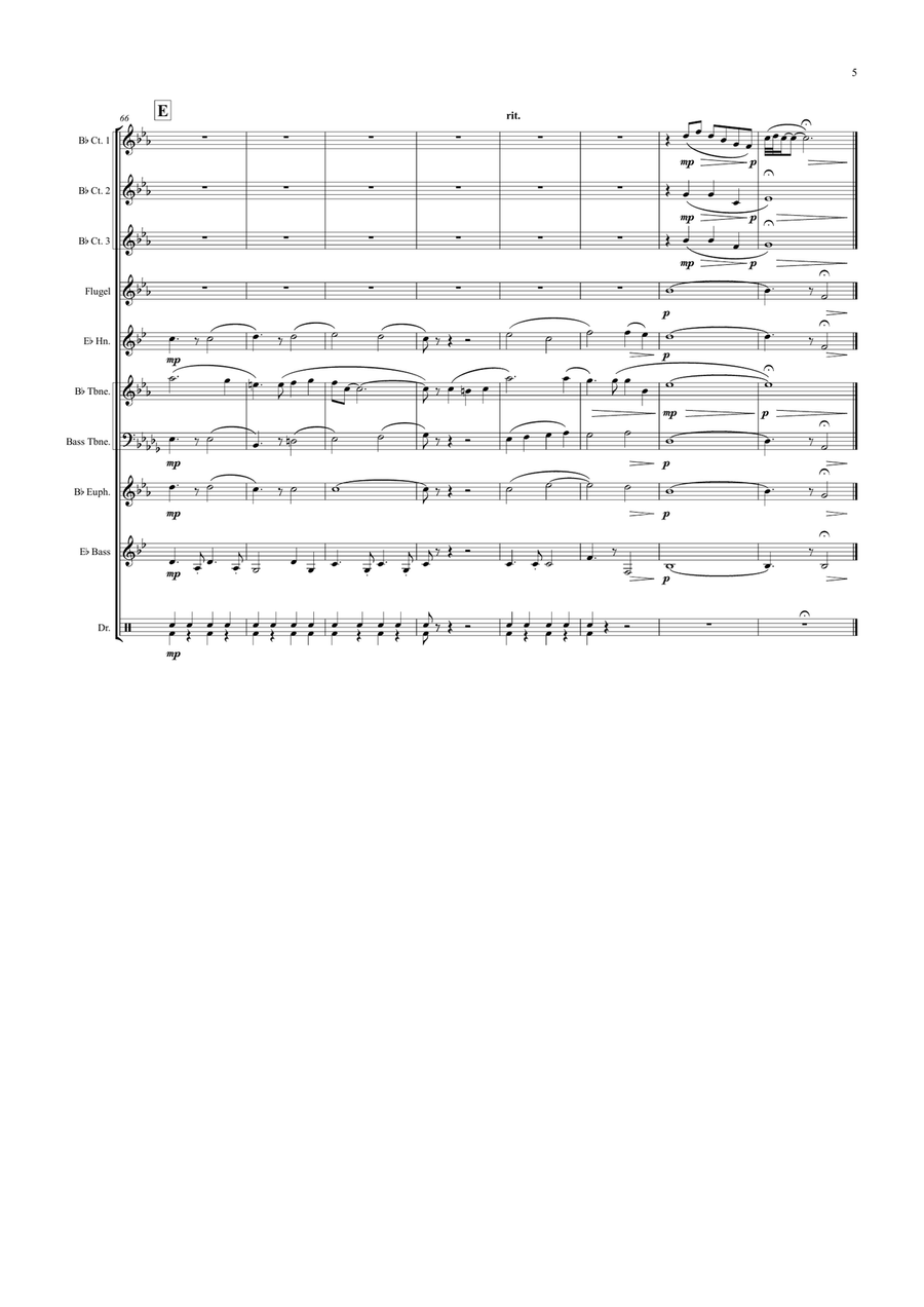 I Left My Heart In San Francisco Brass Ensemble scores gallery preview page 5