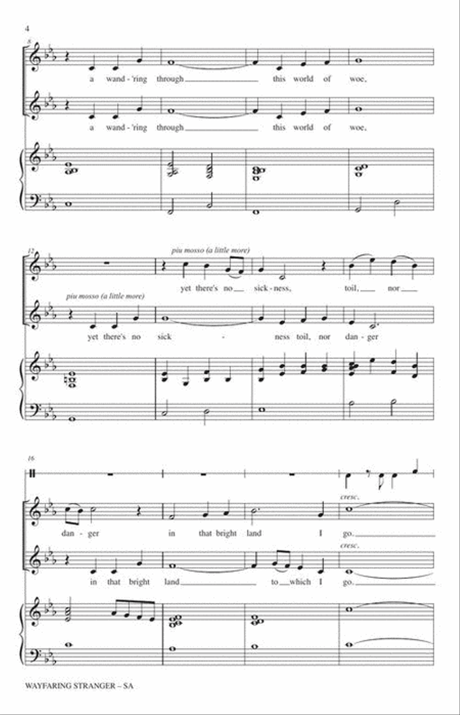 Wayfaring Stranger SA scores gallery preview page 5