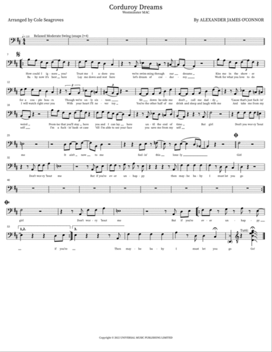 Corduroy Dreams School and Community scores gallery preview page 4