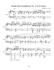 Symphony No. 3 in D Minor - Movement VI - Finale
