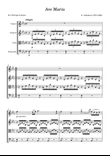 Schubert - Ave Maria for String Quartet - Level 3
