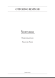 Notturno for Orchestra - Respighi - Score Only