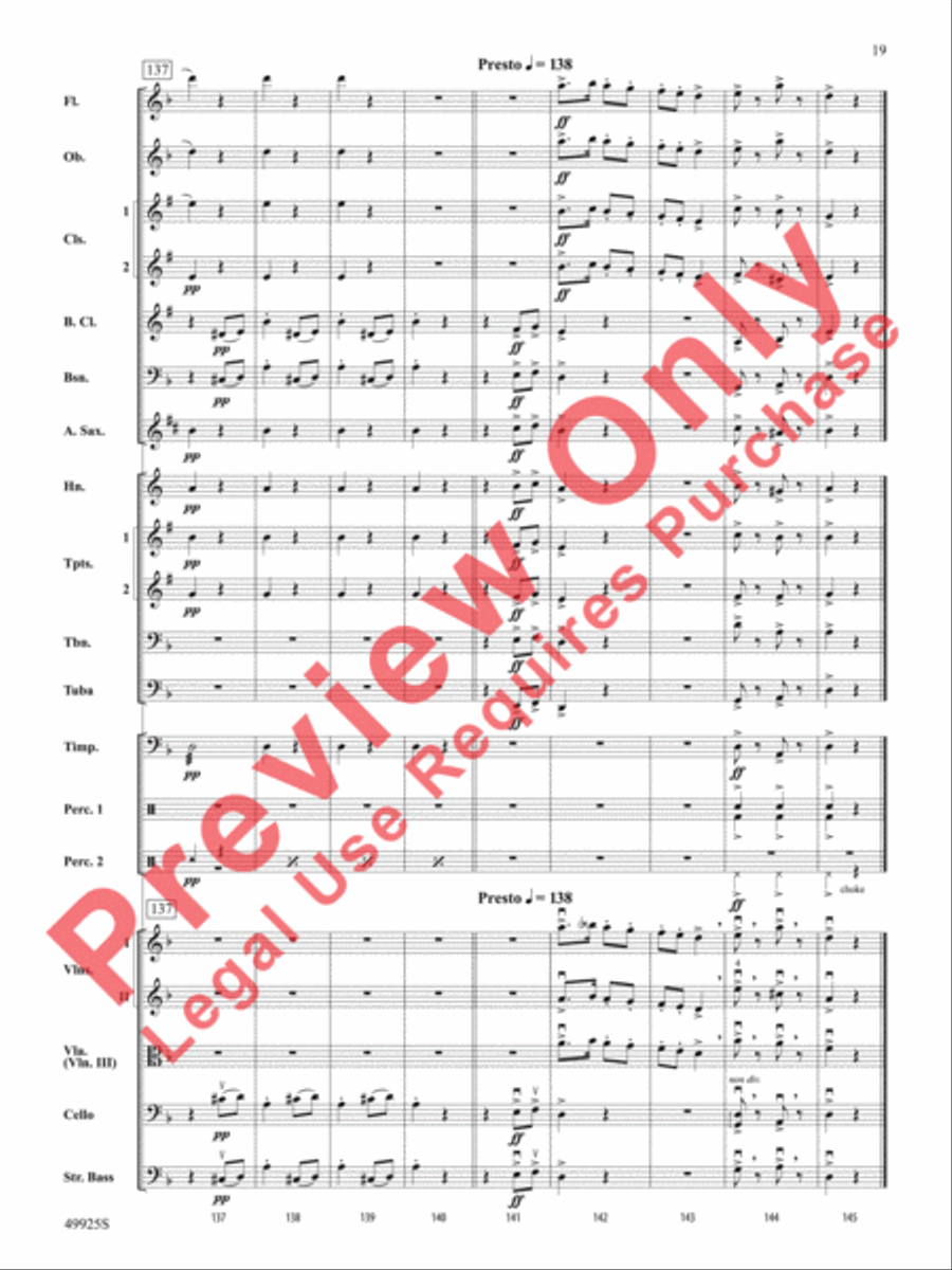 Slavonic Dance No. 7 Slavonic Dance No. 7 Full Orchestra scores gallery preview page 20