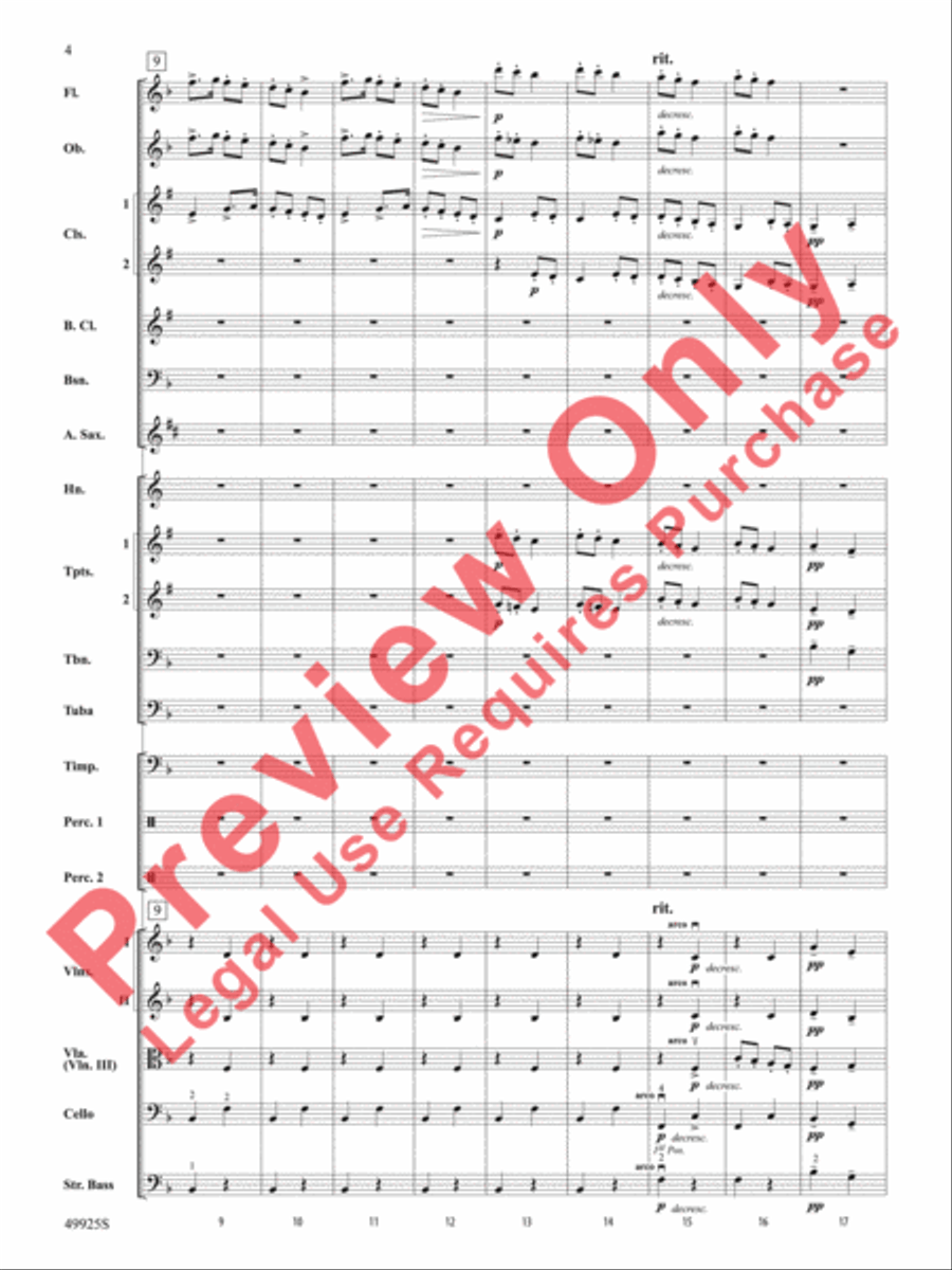 Slavonic Dance No. 7 Slavonic Dance No. 7 Full Orchestra scores gallery preview page 5