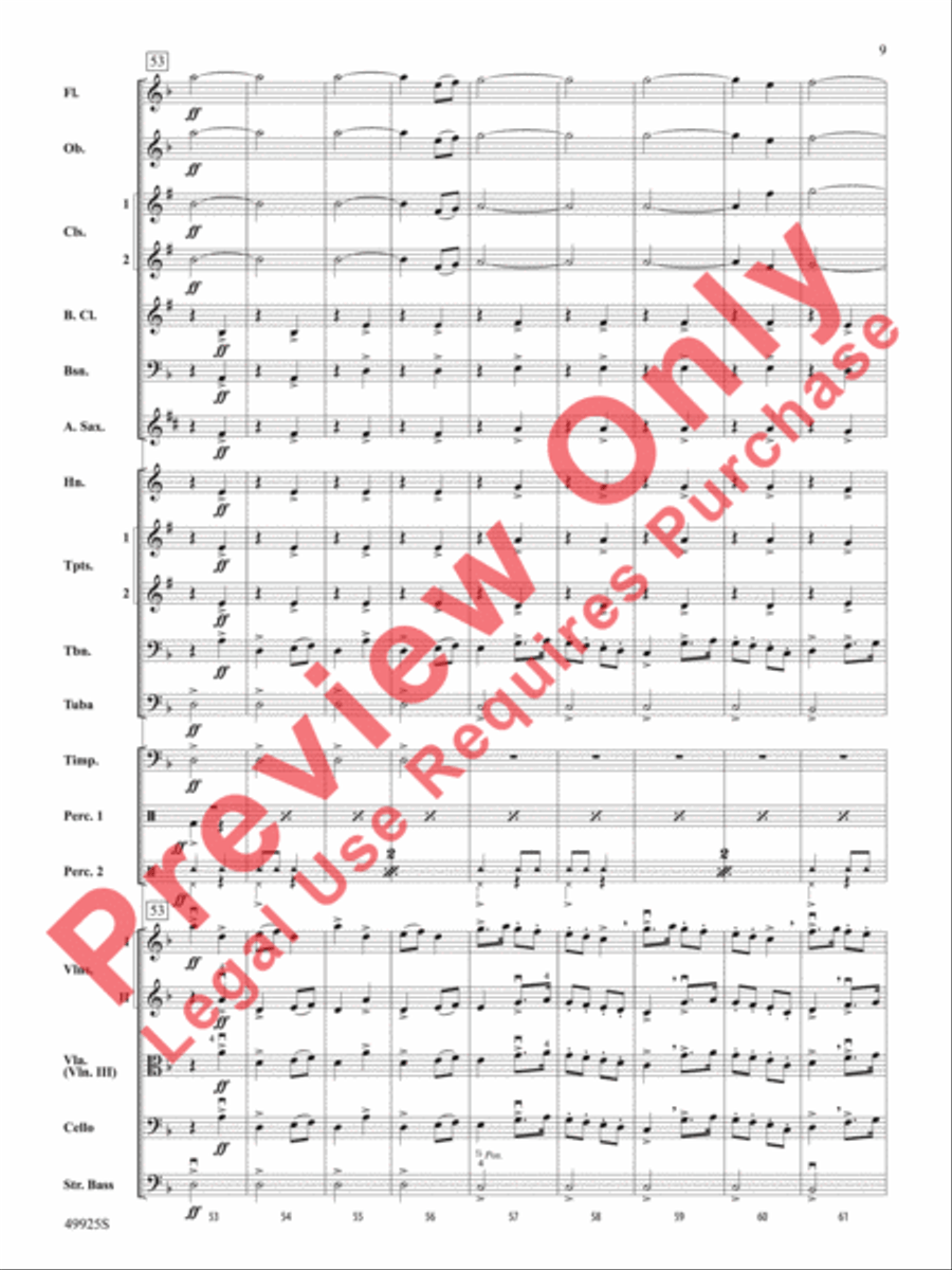 Slavonic Dance No. 7 Slavonic Dance No. 7 Full Orchestra scores gallery preview page 10