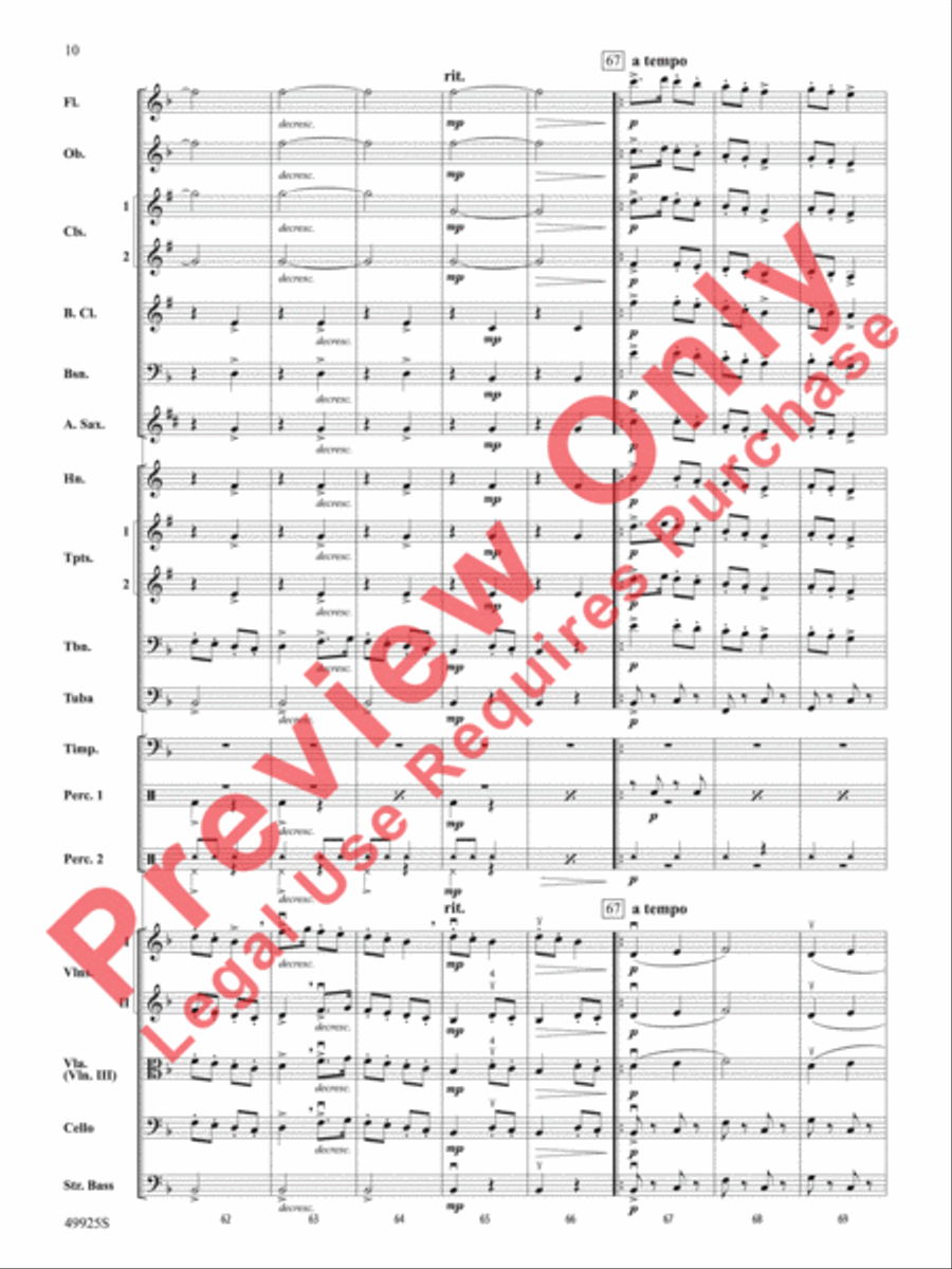 Slavonic Dance No. 7 Slavonic Dance No. 7 Full Orchestra scores gallery preview page 11