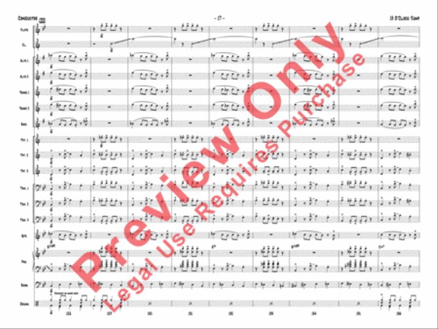 13 O'Clock Jump 13 O'Clock Jump Jazz Ensemble scores gallery preview page 20