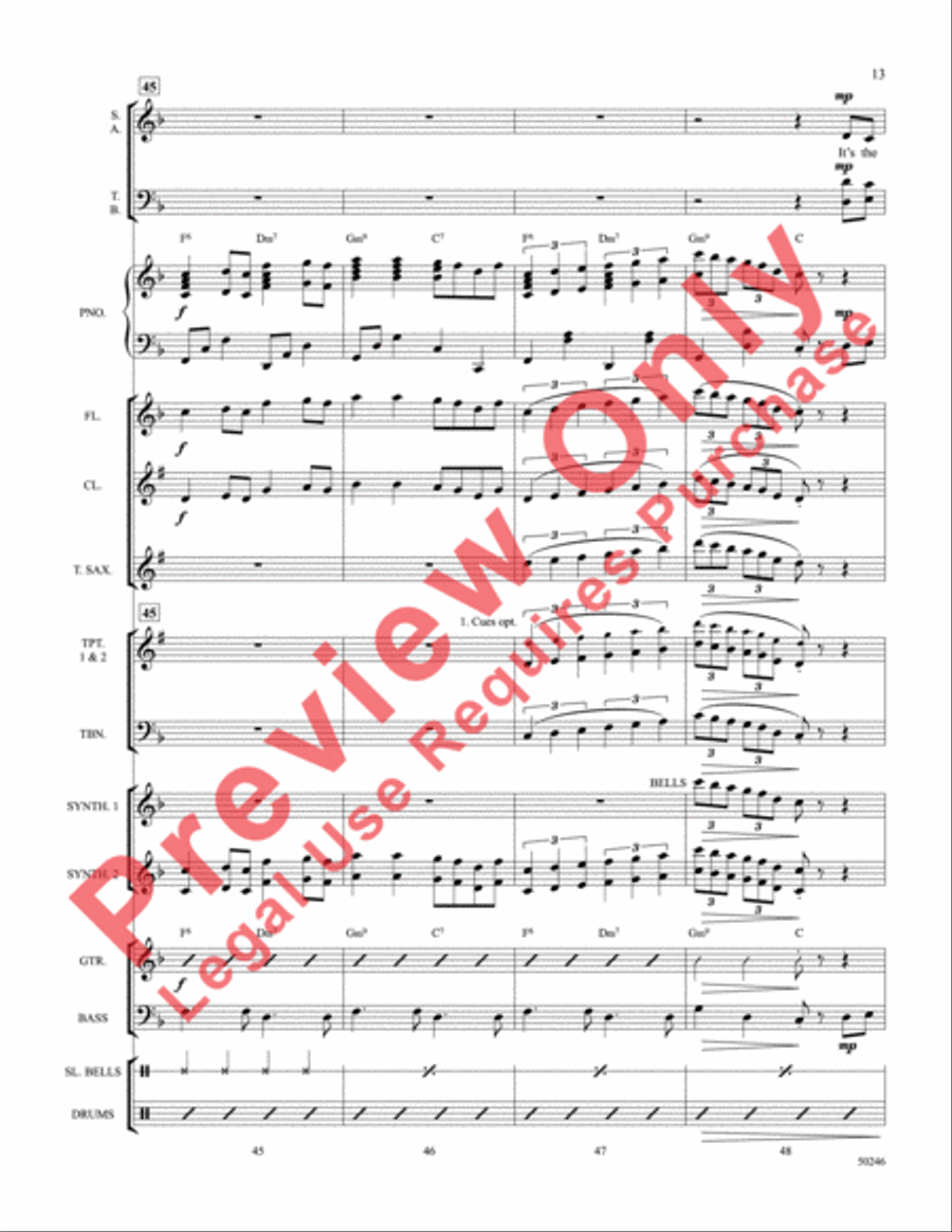 Warm and Fuzzy Warm and Fuzzy Choir scores gallery preview page 14