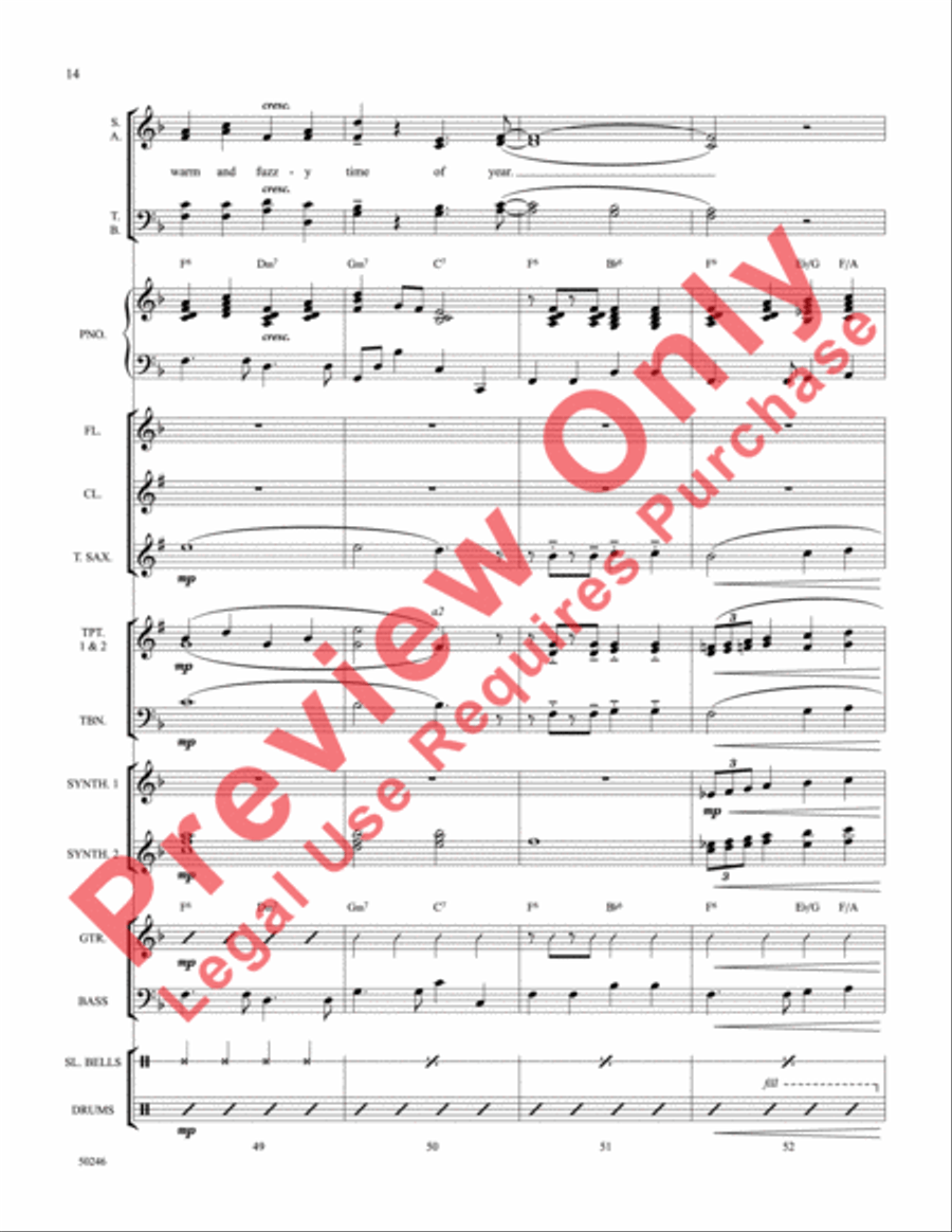 Warm and Fuzzy Warm and Fuzzy Choir scores gallery preview page 15