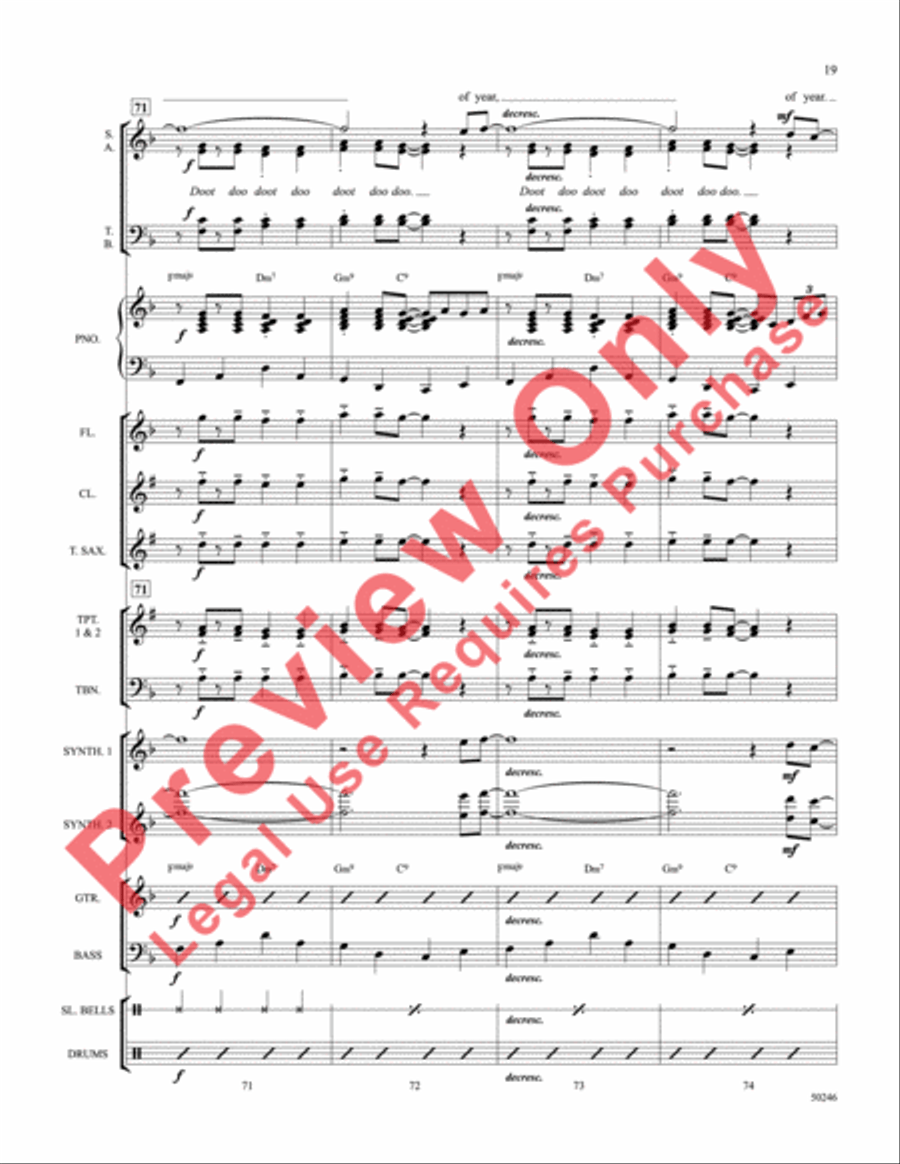 Warm and Fuzzy Warm and Fuzzy Choir scores gallery preview page 20
