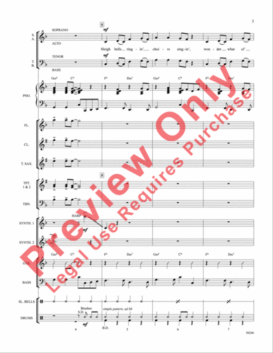 Warm and Fuzzy Warm and Fuzzy Choir scores gallery preview page 4