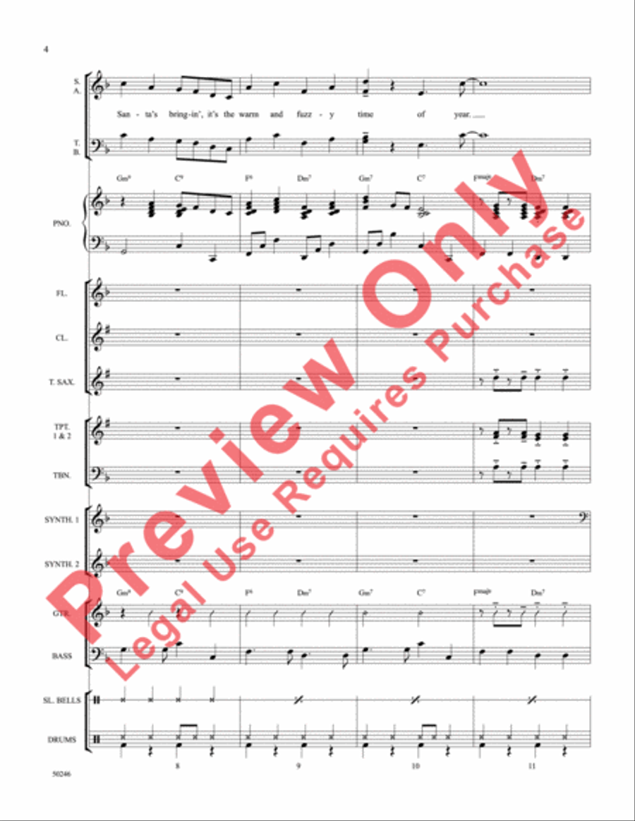 Warm and Fuzzy Warm and Fuzzy Choir scores gallery preview page 5