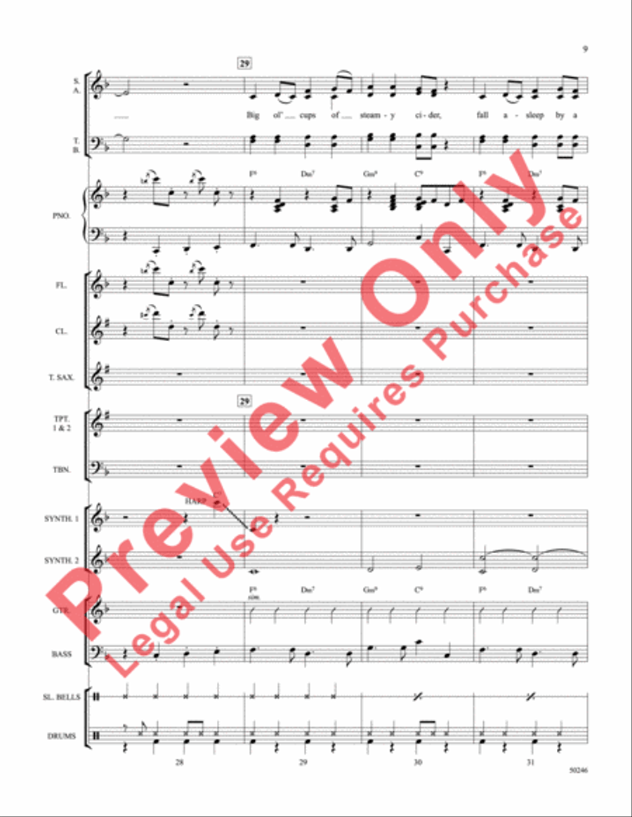 Warm and Fuzzy Warm and Fuzzy Choir scores gallery preview page 10