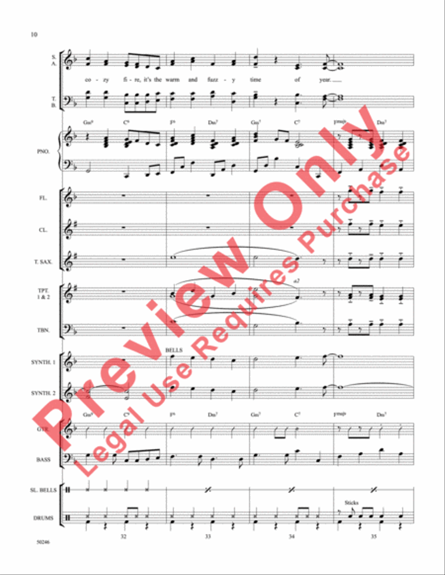 Warm and Fuzzy Warm and Fuzzy Choir scores gallery preview page 11
