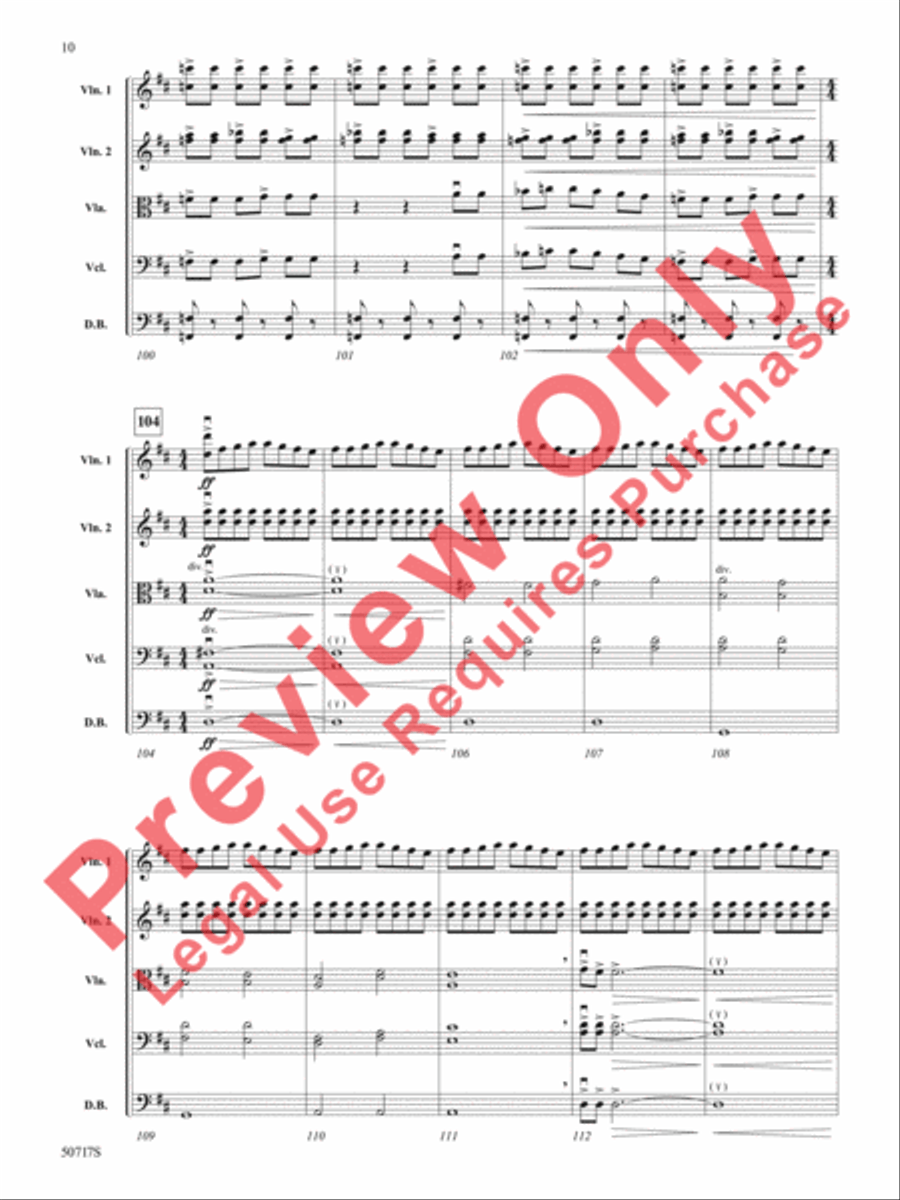 Ode to a Joyride Ode to a Joyride String Orchestra scores gallery preview page 11