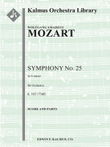 Symphony No. 25 in G minor, K. 183/173dB mini preview