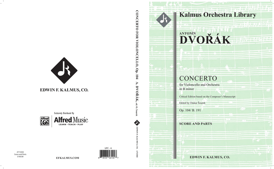 Concerto for Cello in B minor, Op. 104/B. 191 (Critical Edition) Full Orchestra scores gallery preview page 2