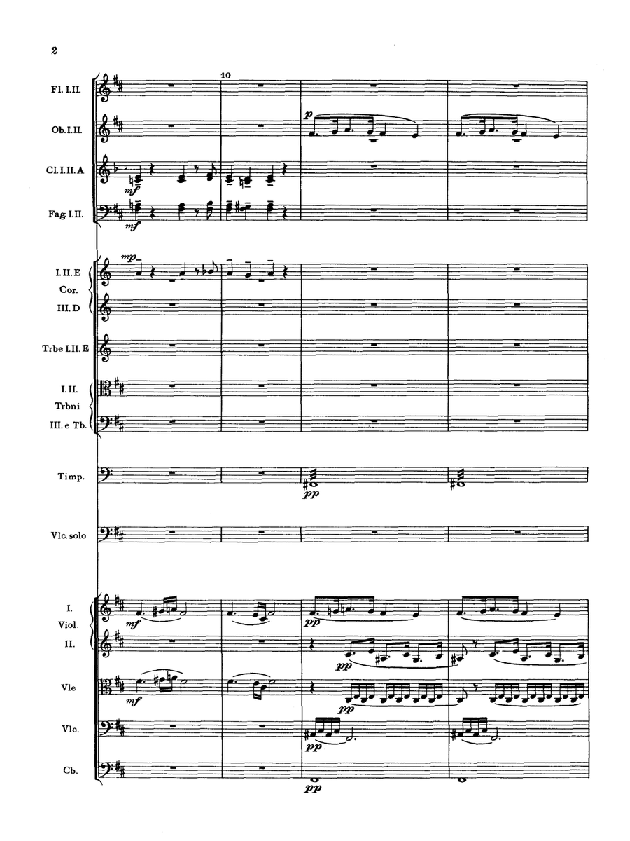 Concerto for Cello in B minor, Op. 104/B. 191 (Critical Edition) Full Orchestra scores gallery preview page 8