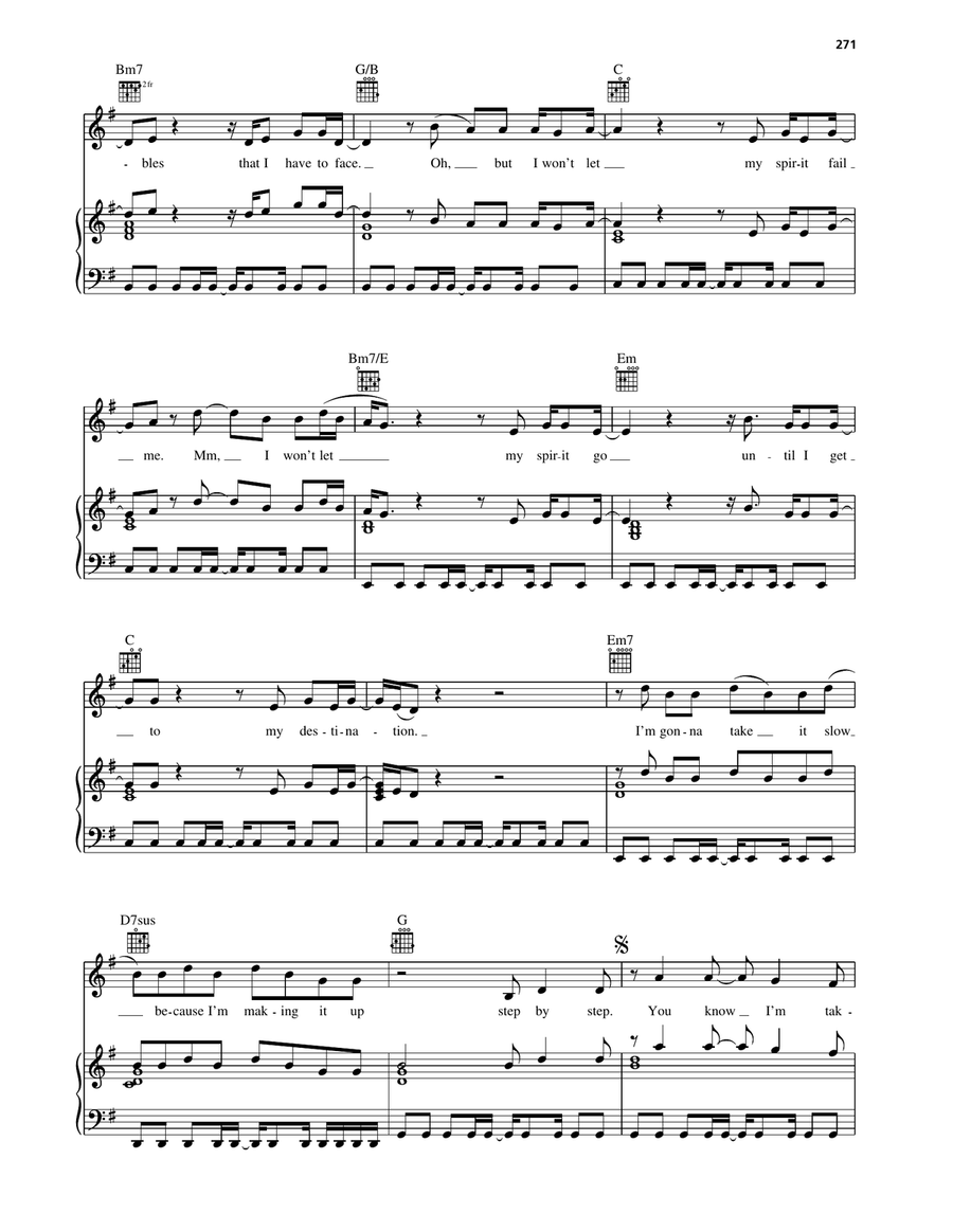 Step By Step Step By Step Piano, Vocal, Guitar scores gallery preview page 4