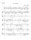 Ave Maria (Bb) - Vocal