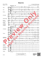 Bourrée Concert Band scores gallery preview page 4