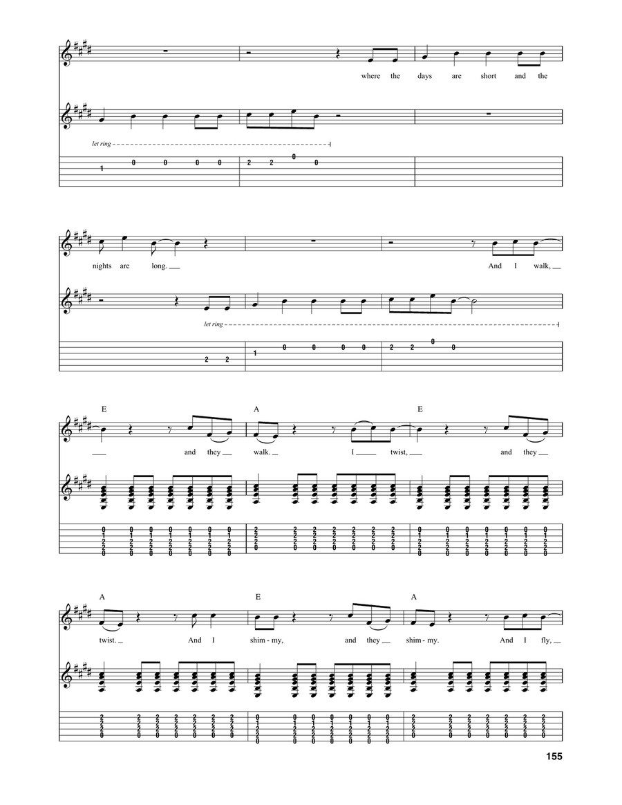California Sun California Sun Acoustic Guitar scores gallery preview page 2