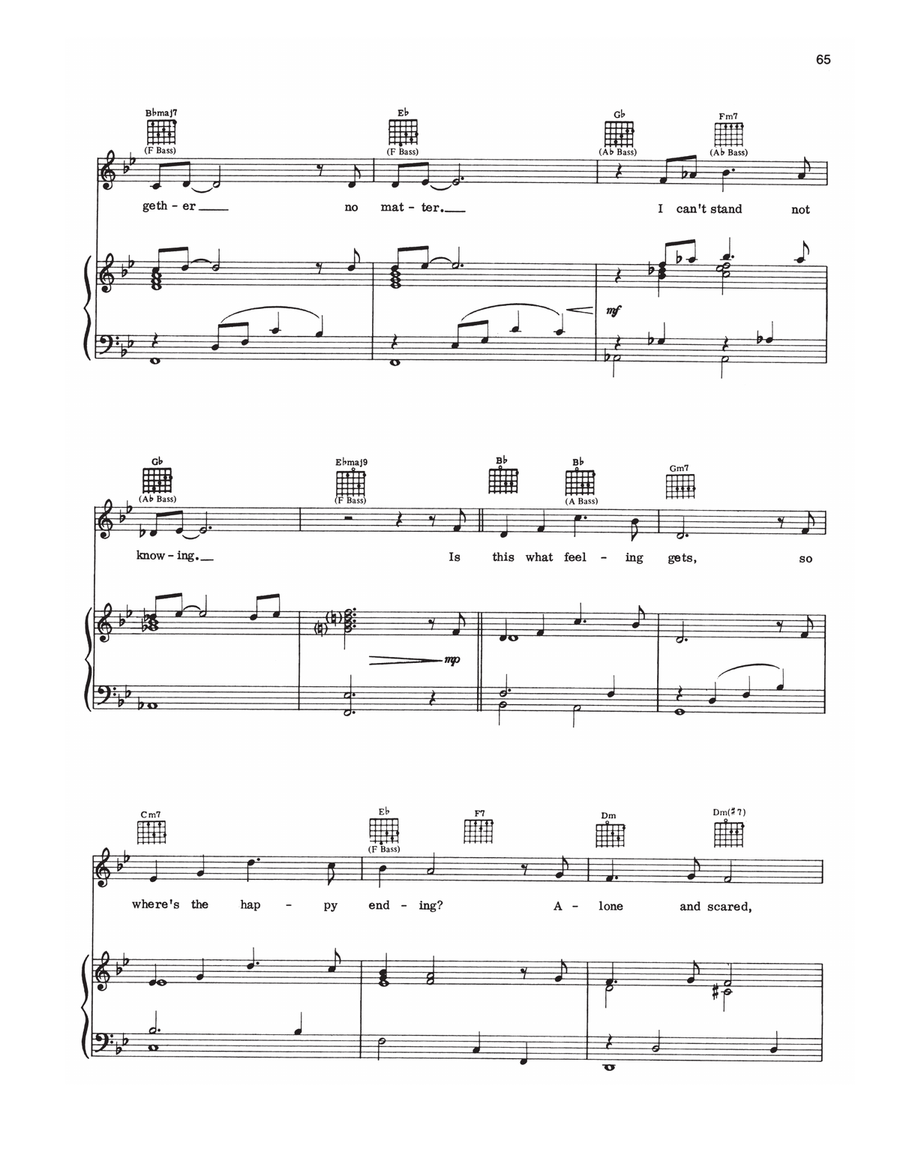 Is This What Feeling Gets? (Dorothy's Theme) (from The Wiz) Piano, Vocal, Guitar scores gallery preview page 2