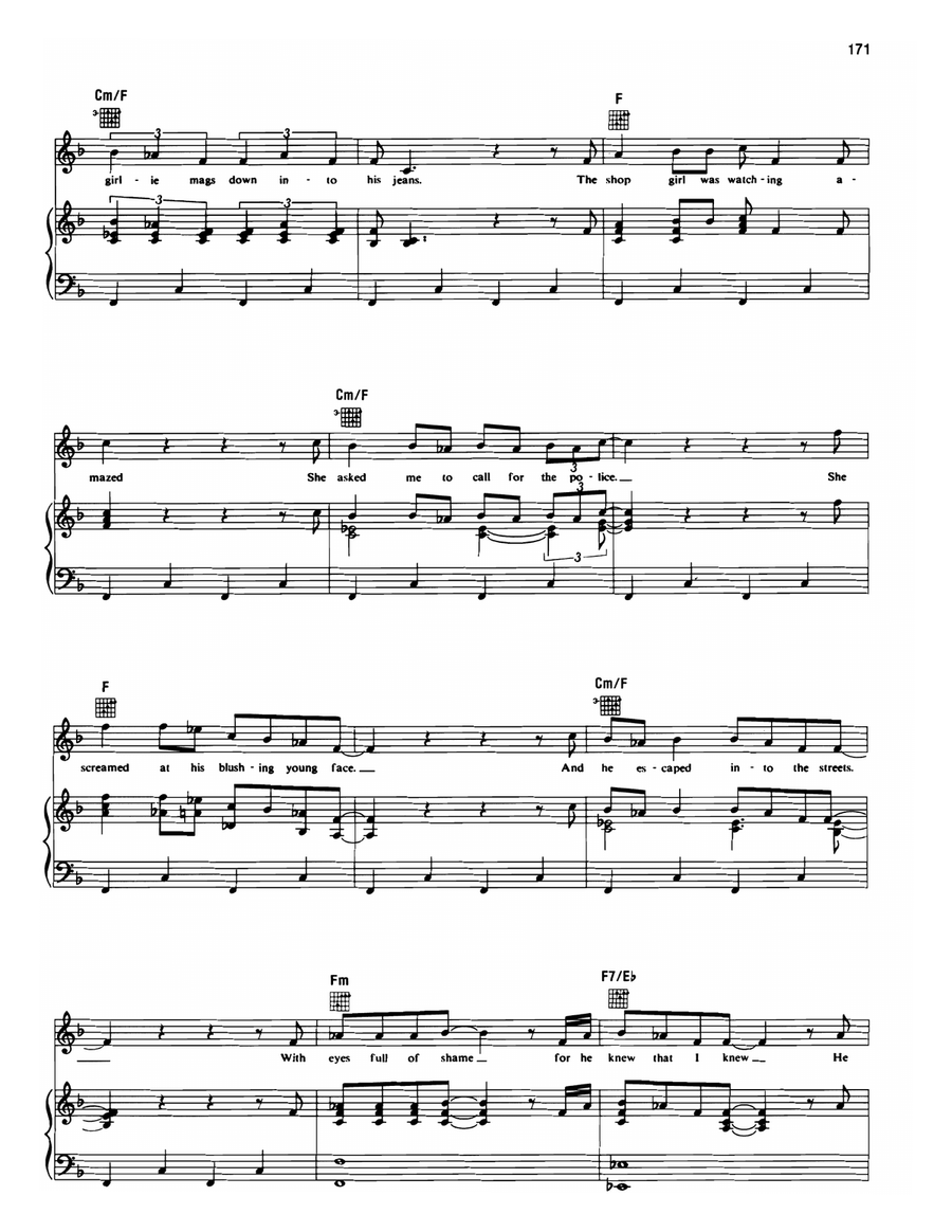 How Can You Do It Alone Piano, Vocal, Guitar scores gallery preview page 4