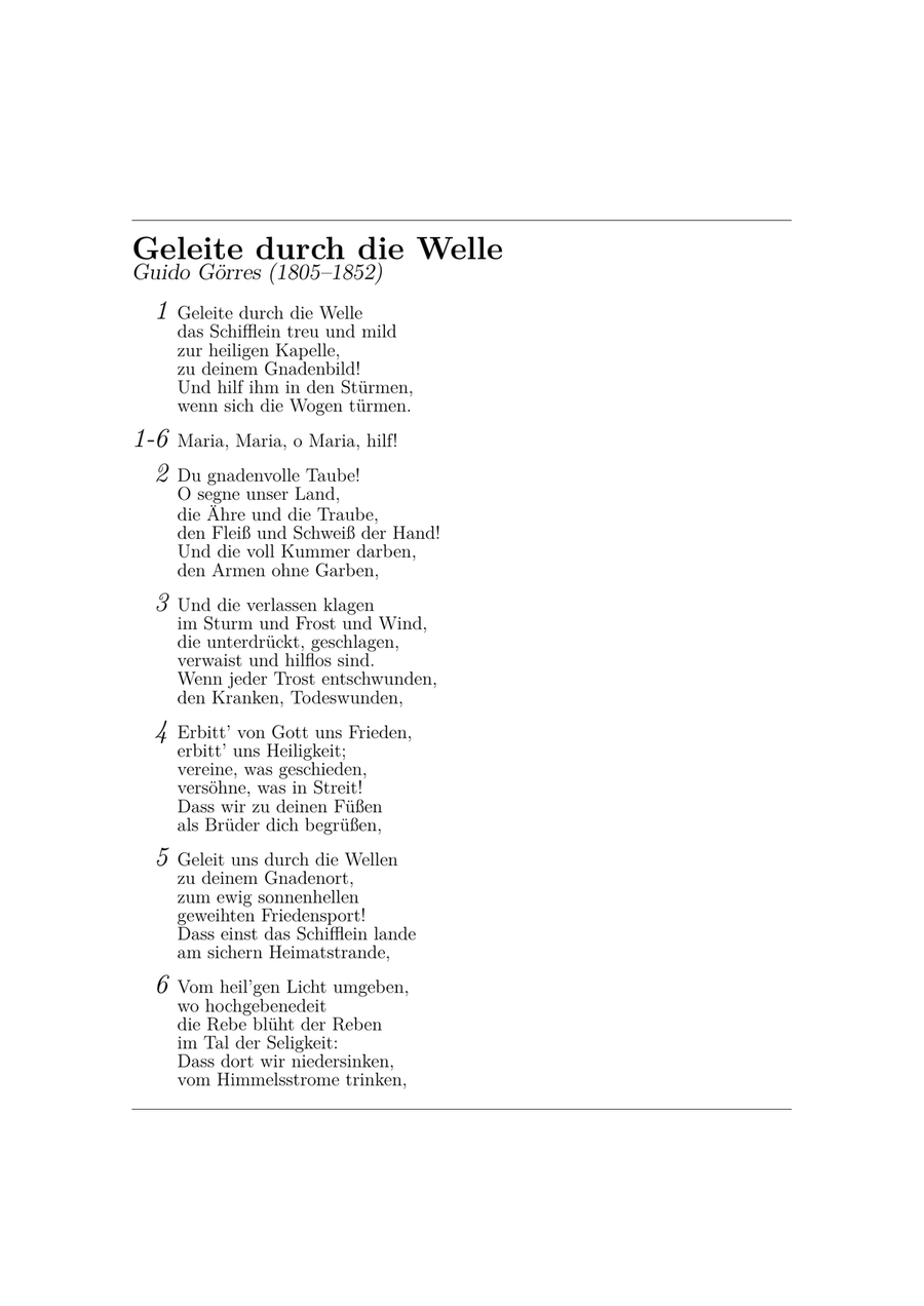 Geleite durch die Welle (Betende Gemeinde 137) Piano Solo scores gallery preview page 4
