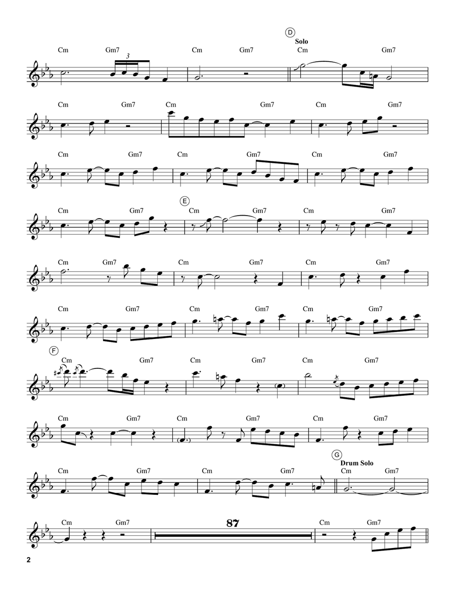 Take Five Take Five Alto Saxophone scores gallery preview page 2