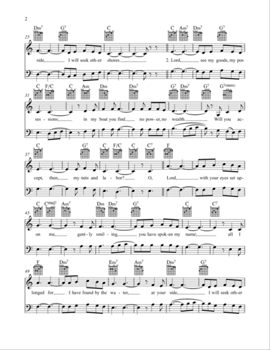 Pescador De Hombres Piano scores gallery preview page 3