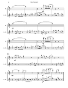 Feliz Navidad Flute Duet scores gallery preview page 4