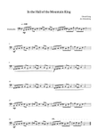In The Hall of The Mountain King for Cello