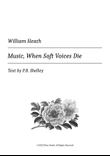 Music, When Soft Voices Die