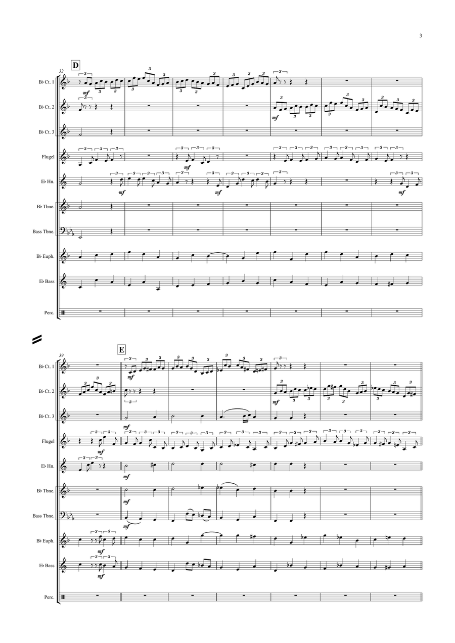 Jesu, Joy of Man's Desiring Brass Ensemble scores gallery preview page 3