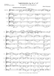Abendlied Op. 85, nº 12 (English Horn & string quartet) - Score Only