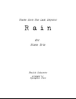 A Rain Song