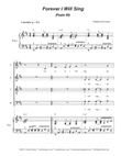Forever I Will Sing (Psalm 89) (Vocal Quartet - (SATB) mini preview