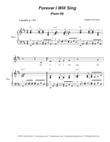 Forever I Will Sing (Psalm 89) (Vocal solo) mini preview
