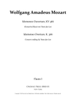 Idomeneo Overture, K. 366 concert ending by Yoon Jae Lee - Set of Parts