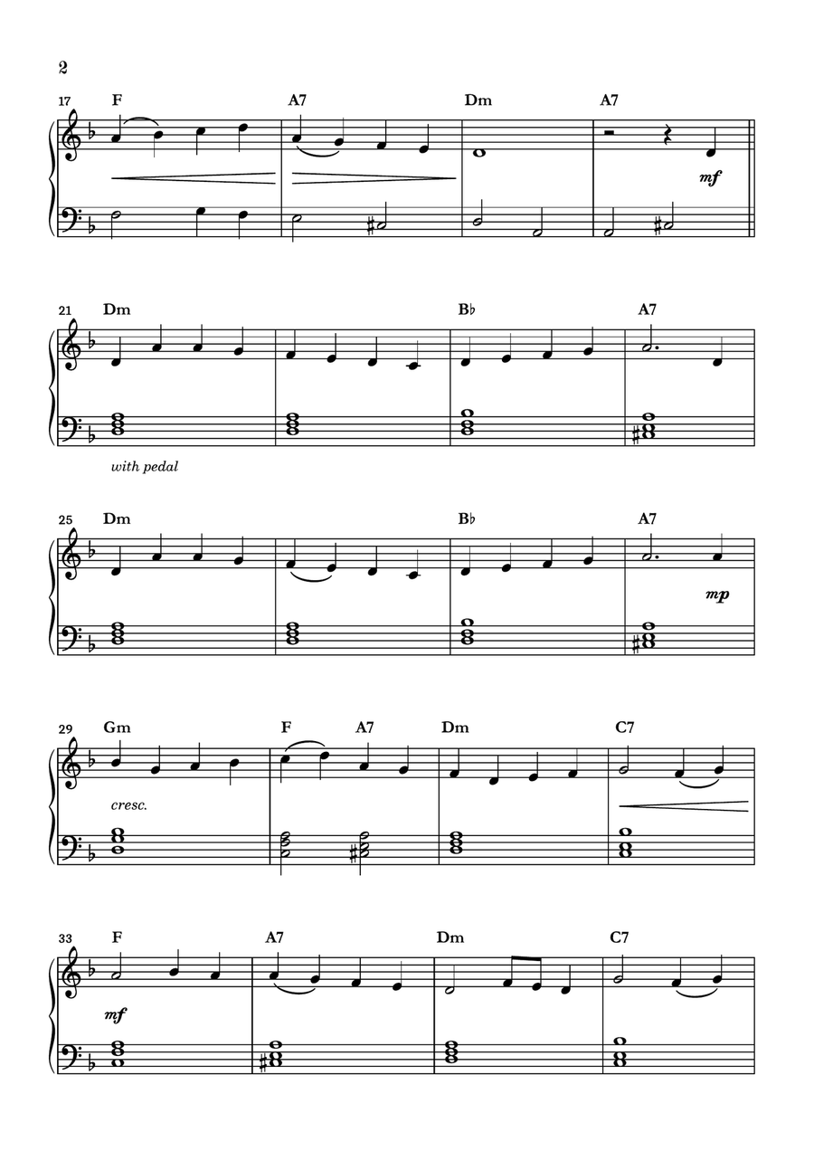 God Rest Ye Merry Gentlemen Easy Piano scores gallery preview page 2