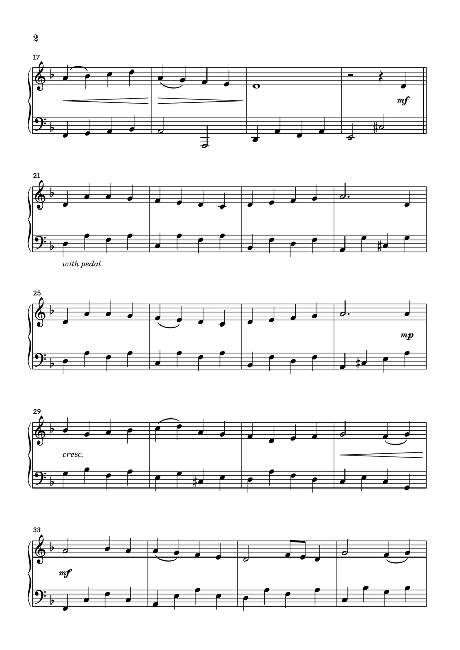 God Rest Ye Merry Gentlemen Piano Solo scores gallery preview page 2
