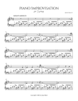 Piano Improv for Spring