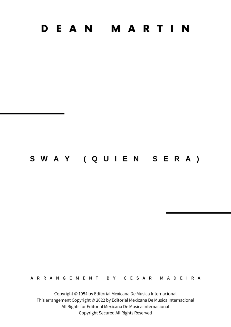 Sway (quien Sera) Sway (quien Sera) Violin Solo scores gallery preview page 2