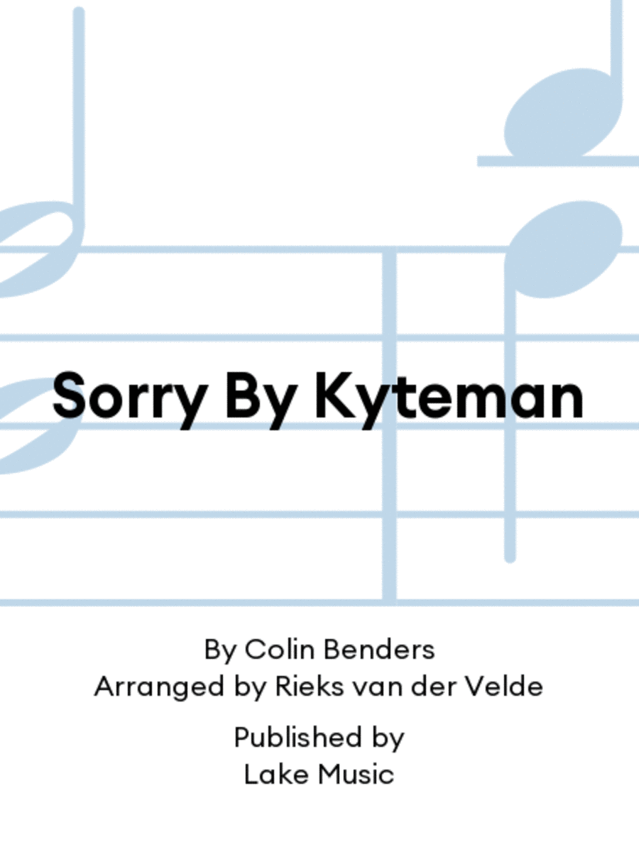 Sorry By Kyteman Flugelhorn scores gallery preview page 1