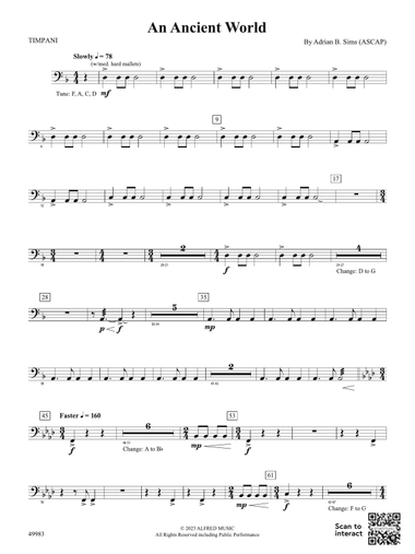 An Ancient World: Timpani