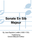 Sonate En Sib Majeur