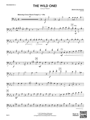 The Wild One!: 2nd Trombone