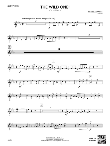 The Wild One!: Xylophone